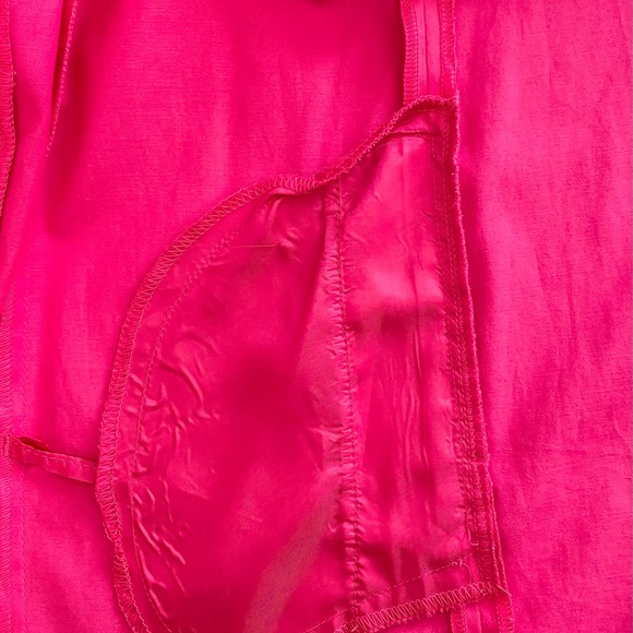 158. KENSIE Summer Jacket - Hot Pink - Size Large - Picture 6 of 7